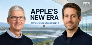 Tim Cook and John Ternus as Apple prepares for CEO transition on September 1 2026