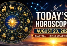 Today’s Horoscope, August 23, 2026: Ravi Yoga Brings New Opportunities; Gemini, Cancer, Libra and Aquarius May See Gains