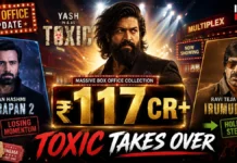 Toxic Box Office Day 2: Yash Storms Past ₹117 Crore as Awarapan 2 Loses Steam, Irumudi Refuses to Bow Out
