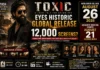 Toxic Could Make Box Office History: Yash Film Eyes 12,000 Screens Worldwide, Advance Booking Starts August 21 Toxic Movie Release 2026 featuring Yash as the film targets around 12,000 screens worldwide and opens advance booking on August 21