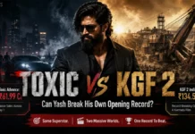 Toxic vs KGF Chapter 2 Box Office: Can Yash Break His Own Opening-Day Record? Toxic vs KGF Chapter 2 box office Yash opening day comparison 2026