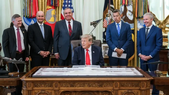 Trump Iran Deal and Iran Nuclear Talks Donald Trump speaking in Las Vegas about the US-Iran nuclear negotiations as Iranian President Masoud Pezeshkian addresses the nation.