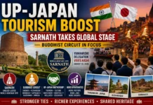 UP-Japan Tourism Pact: UNESCO-Listed Sarnath Takes Center Stage as Yamanashi Delegation Reaches Kashi