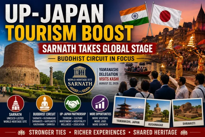 UP-Japan Tourism Pact Sarnath Buddhist Circuit 2026