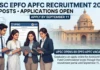 UPSC Opens Applications for 80 EPFO APFC Posts: Graduates Can Apply Until September 11