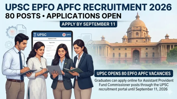 upsc-epfo-apfc-recruitment-2026-80-vacancies