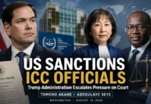 US Sanctions ICC President and Senior Prosecutor as Trump Administration Escalates Campaign Against Court