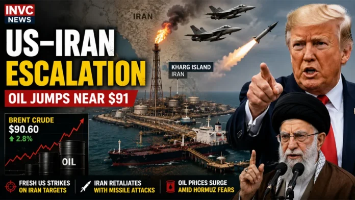 US Iran conflict August 31 2026 as Trump claims Kharg Island is under attack and crude oil prices rise