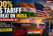 100% US Tariff Threat on India Over Russian Oil: What the Bill Would Actually Do — and What It Wouldn’t