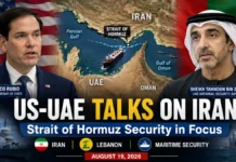 US, UAE Hold High-Level Talks on Iran and Strait of Hormuz as Regional Security Concerns Grow