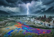 Weather Forecast Today, August 5, 2026: Heavy Rain Alert for North India; IMD Warns of Thunderstorms, Flash Floods, and Strong Winds