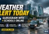 Weather Today, August 25: Gurugram Schools Go Online, Offices Get WFH Advisory; IMD Warns of Heavy Rain in Several States