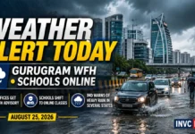 Weather Today, August 25: Gurugram Schools Go Online, Offices Get WFH Advisory; IMD Warns of Heavy Rain in Several States