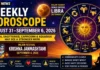 Weekly Horoscope August 31–September 6, 2026: Libra, Sagittarius, Capricorn and Aquarius May See a Stronger Week