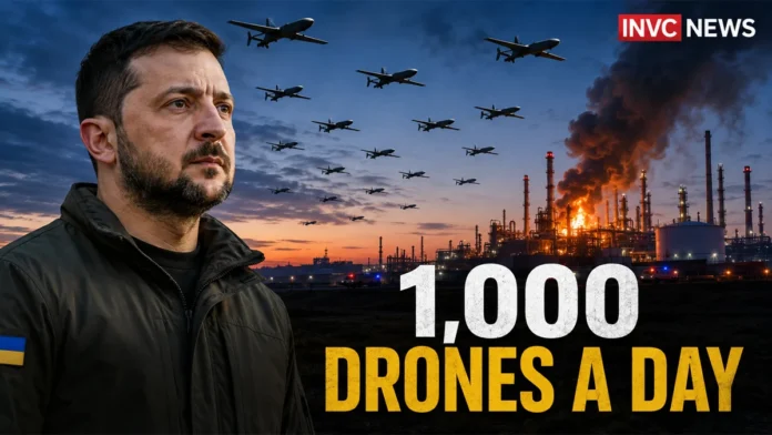 zelenskyy-1000-drones-a-day-russia-fuel-crisis