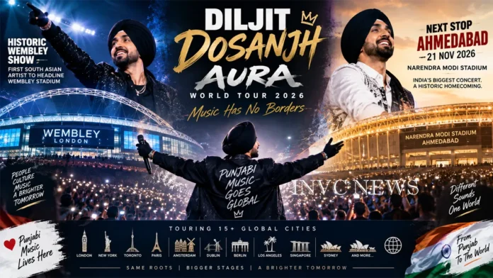 Diljit Dosanjh AURA World Tour 2026