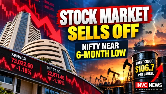 Stock Market Today Nifty Hits Near Six-Month Low