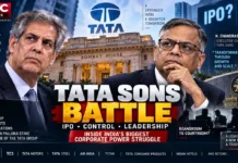 Inside the Tata Sons Battle: Noel Tata, Chandrasekaran, a Mega IPO and the Fight Over Who Controls the Tata Empire Noel Tata and N Chandrasekaran amid Tata Sons listing and governance dispute