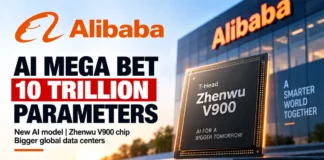 Alibaba unveils 10-trillion-parameter AI model plan and Zhenwu V900 chip