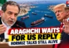 Araghchi Says Iran Still Awaits Formal US Response on Hormuz, Insists Diplomacy Is Not Over