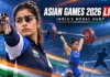 Asian Games 2026 Live: Manu Bhaker Reaches Final, India Win Skeet Bronze; Mirabai Chanu, India vs China Badminton Next