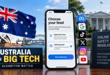 Australia’s Social Media Algorithm Plan Draws Trump White House Warning as Big Tech Faces $109 Million Fines