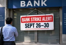 Bank Strike Alert: SBI Warns Customers as Branch Services Face 5-Day Disruption Risk From September 26 Bank Strike September 2026 alert as branch banking services may face disruption from September 26 to 30