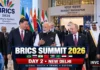 BRICS Summit 2026 Day 2: World Leaders Return to Bharat Mandapam as India Pushes New Delhi Declaration Into Action