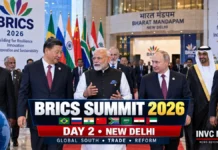 BRICS Summit 2026 Day 2: World Leaders Return to Bharat Mandapam as India Pushes New Delhi Declaration Into Action