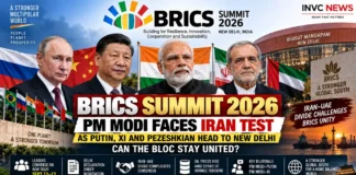 BRICS Summit 2026 PM Modi Putin Xi Jinping Pezeshkian New Delhi Iran crisis