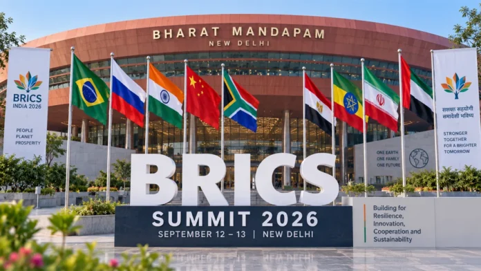 brics-summit-2026-schedule-bharat-mandapam-delhi