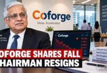 Coforge Share Price Falls Nearly 9% After Chairman O.P. Bhatt Resigns Following Internal Audit Concerns