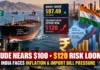 Crude Oil Price Today: Brent Nears $100, Goldman Sees $120 Risk as India Faces Inflation and Import Bill Pressure
