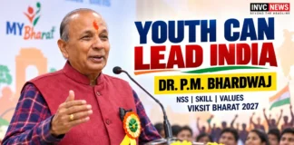 Dr. P.M. Bhardwaj addresses students on NSS youth leadership and Viksit Bharat 2027
