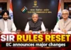 Election Commission Resets SIR Rules: Home Verification, Online Hearings and ECINet Review Announced