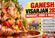 Anant Chaturdashi 2026: How to Perform Ganesh Visarjan at Home Today — Auspicious Timings, Vidhi and Mantras