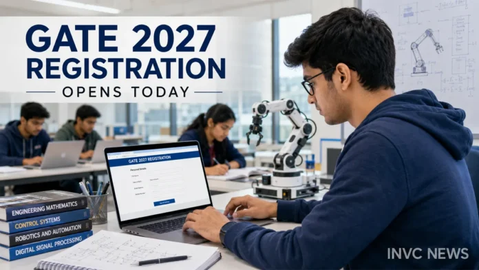 GATE 2027 Registration September 2 2026