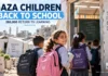 Gaza Children Return to School Amid Ruins as Israeli Strikes Kill Three