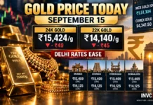 Gold Price Today September 15: 24K and 22K Rates Fall in Delhi; Check Latest Prices Before Buying
