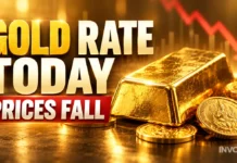 Gold Rate Today September 26, 2026: Gold Prices Fall; Check 22K and 24K Rates in Delhi, Mumbai, Chennai and Other Cities