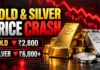 Gold Silver Price Crash Today: Bullion Gets Hammered as Gold Sinks 1.6%, Silver Slides — What Just Hit the Market?