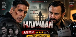 Haiwaan Review Akshay Kumar Saif Ali Khan Priyadarshan movie 3 star rating