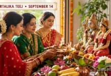 Hartalika Teej 2026 Date: September 14 or 15? Correct Vrat Day and Puja Muhurat Explained