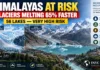 Himalayas Near Tipping Point: Glaciers Melting 65% Faster, 56 Indian Glacial Lakes at ‘Very High Risk’