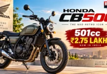 Honda CB500 Launched in India at ₹2.75 Lakh: 501cc Big Single Brings Back the Old-School Thump