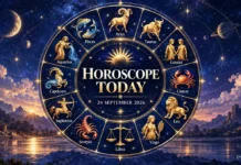 Horoscope Today September 24, 2026: Aquarius Moon Opens New Doors; Money, Career and Good News May Surprise These Zodiac Signs