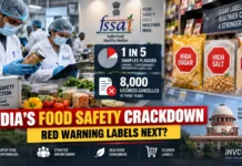 India Food Safety Crackdown: 1 in 5 Samples Fail Checks, 8,000 Licences Cancelled as Red Warning Labels Spark New Battle