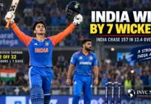 India vs Afghanistan 1st T20I Result: Abhishek Sharma Blasts 82 as India Chase 157 in 13.4 Overs