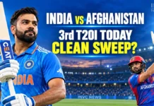India vs Afghanistan 3rd T20I Today: India Eye Clean Sweep as Vaibhav Sooryavanshi Could Get His Chance