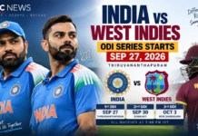 India vs West Indies ODI Series 2026: Rohit Sharma, Virat Kohli Return as India Begin Home Season on September 27